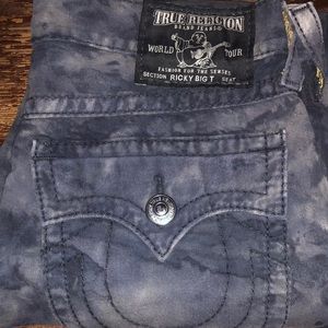 True Religion Men Jeans size 34 “Ricky Big T” NEW!